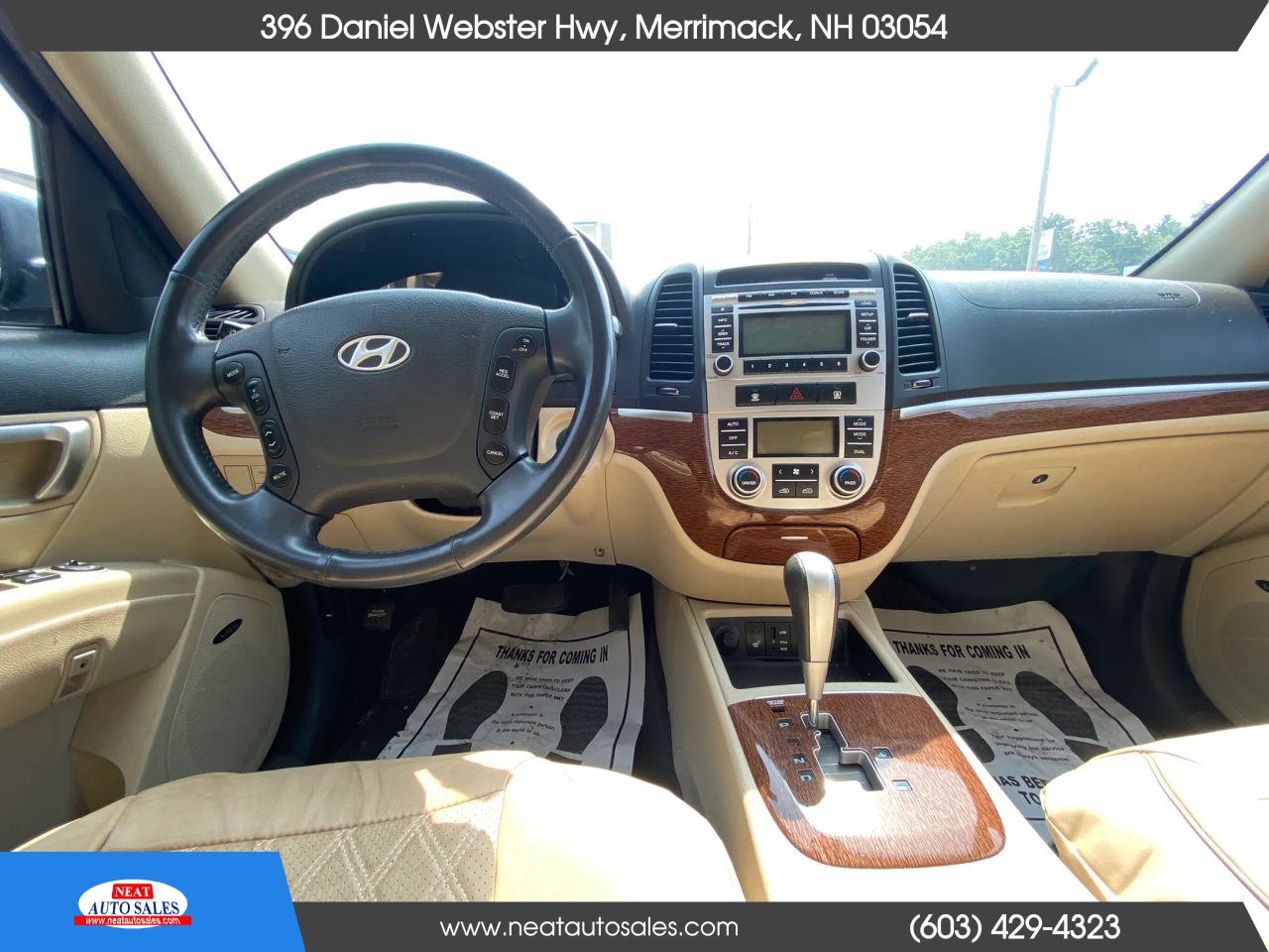 hyundai santa fe 2009 5NMSH73E29H265744 image hyundai santa fe 2009 5NMSH73E29H265744 image